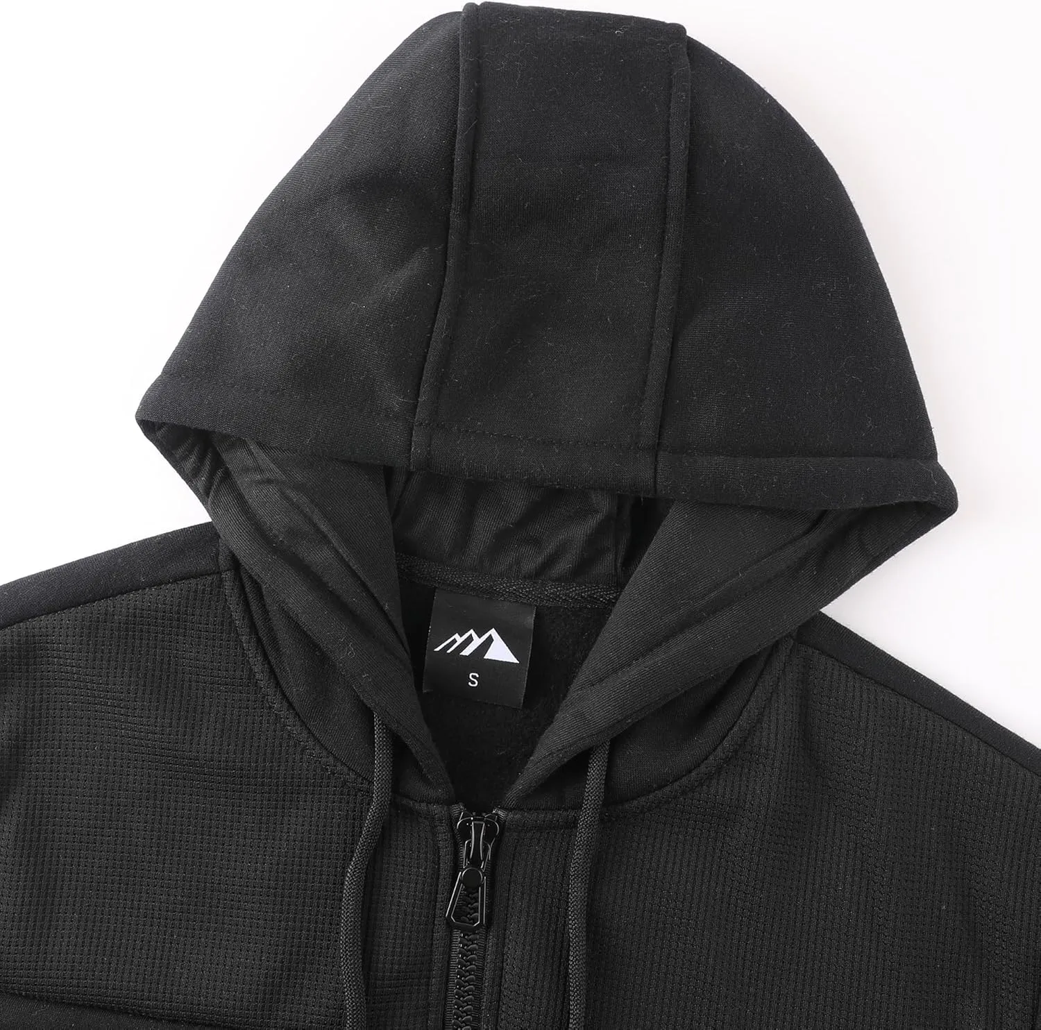 Men's Full Zip Fleece Hoodie Lightweight Athletic Performance Sweatshirt Jacket with Pocket