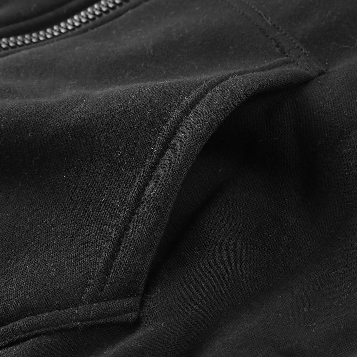 Men's Full Zip Fleece Hoodie Lightweight Athletic Performance Sweatshirt Jacket with Pocket