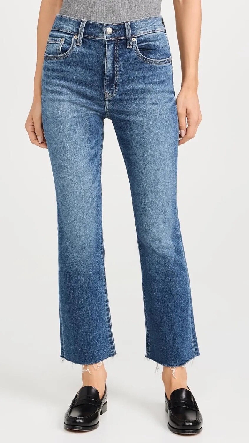 PDA Crop Flare Shy Girl Jeans